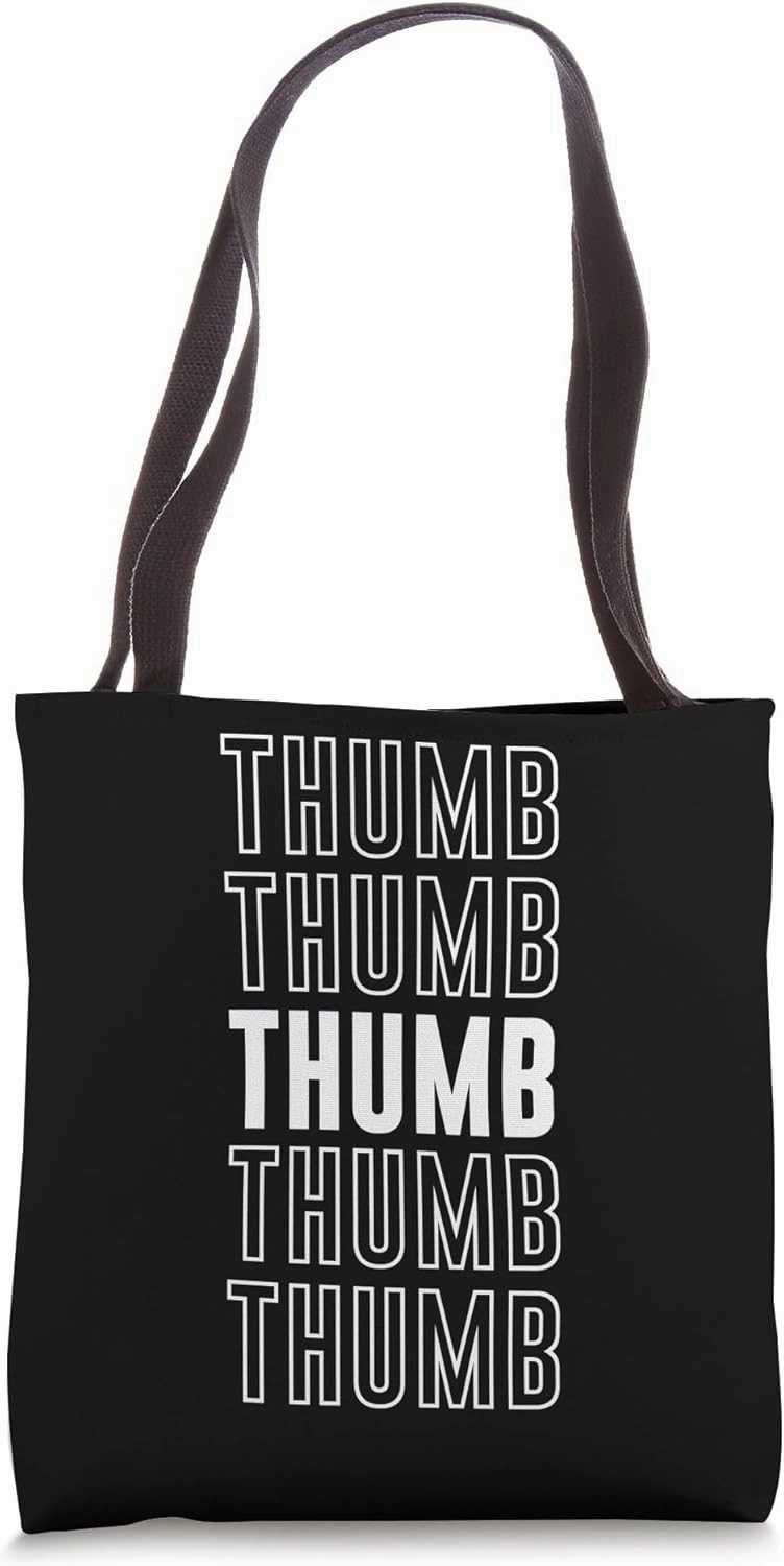 Thumb Tote Bag