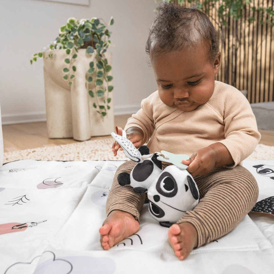 Tiny Love Musical Smart Toy - Black & White Panda