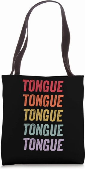 Tongue Tote Bag