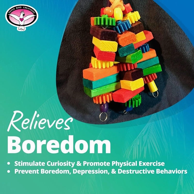 Top of the Heap Bird Toy