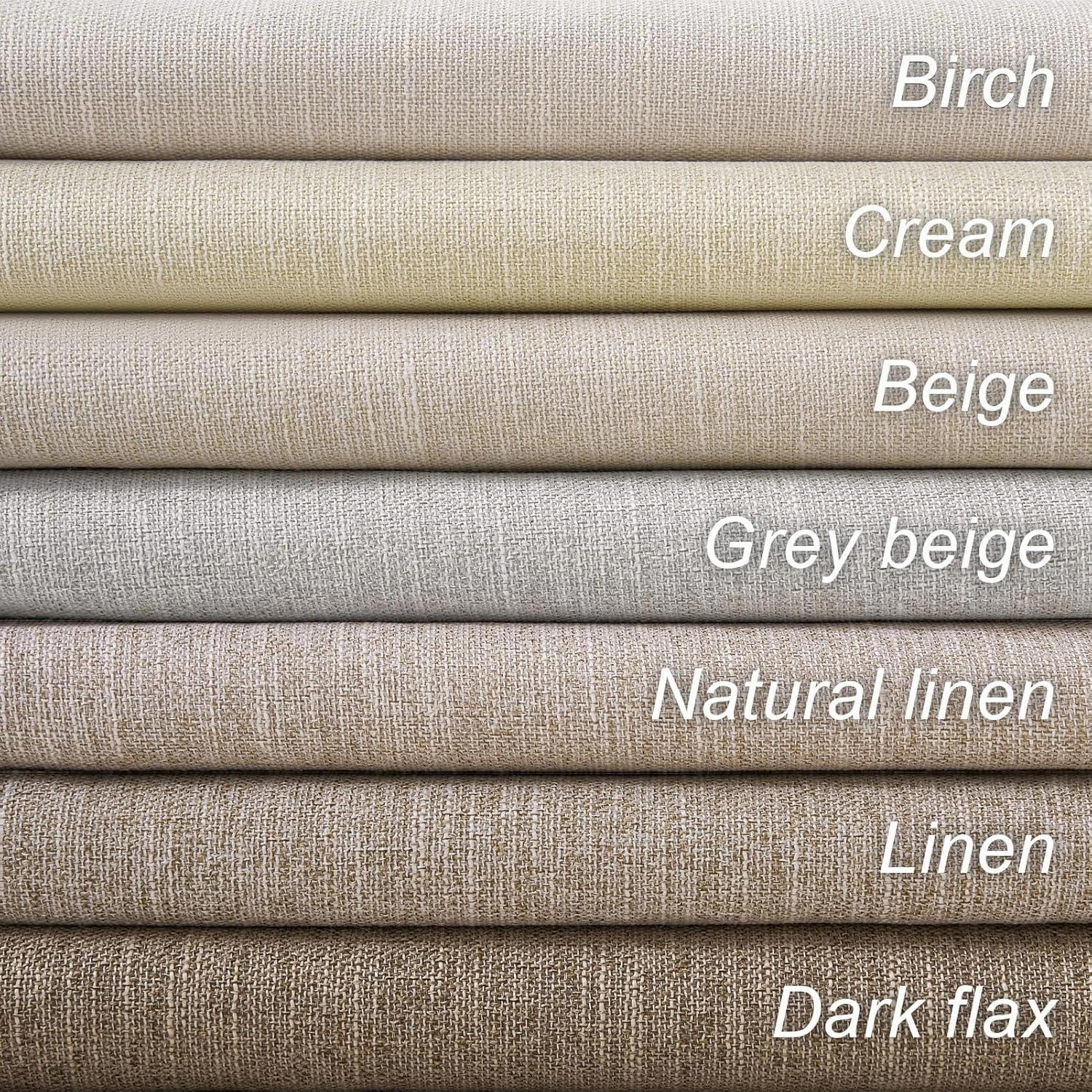 Topfinel 100 Inch Long Black Out Custom Drapery Panels, Cream White Blackout Off-White Curtains, Nursery Kids Heat Blocking Sound Block Tab Top Rod Pocket Curtains for Patio Bay Window Winter