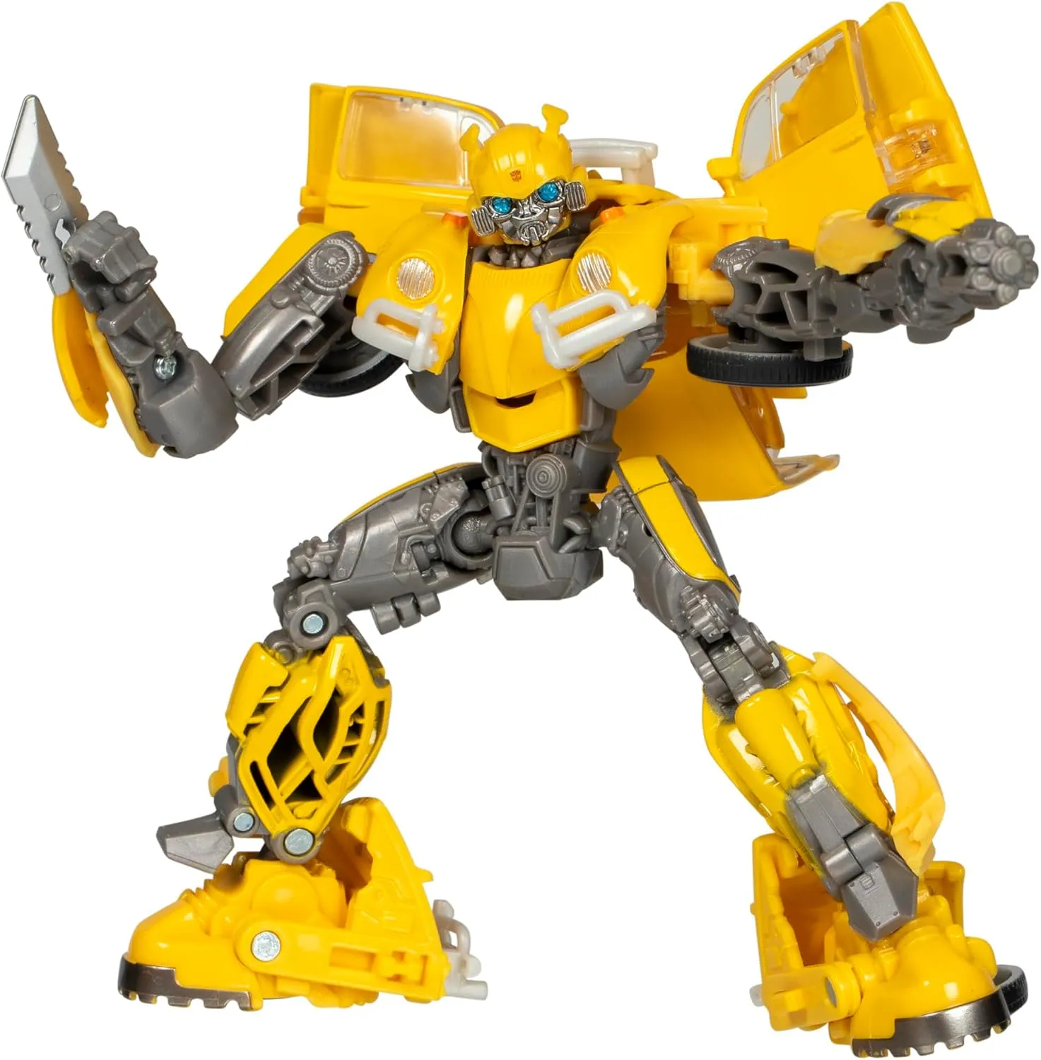 Transformers Toys Studio Series Deluxe Class Bumblebee 117 Bumblebee 4.5-inch Converting Action Figure, 8 