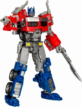 Transformers Toys Studio Series Voyager Class Transformers: Rise of the Beasts 102 Optimus Prime 6.5-inch Converting Action Figure, 8 