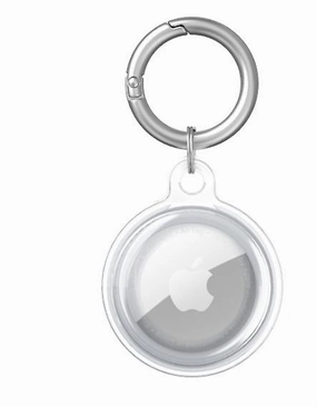 Transparent Apple Location Tracker Protective Cover Apple Airtag, Portable Anti-Lost Silicone Cover Zf1133