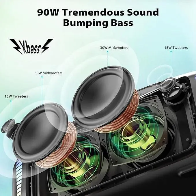 TRIBIT StormBox Blast Portable Bluetooth Speaker