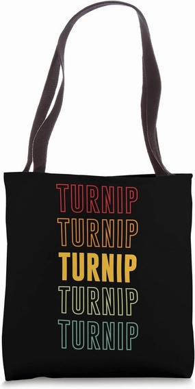 Turnip Rainbow Tote Bag