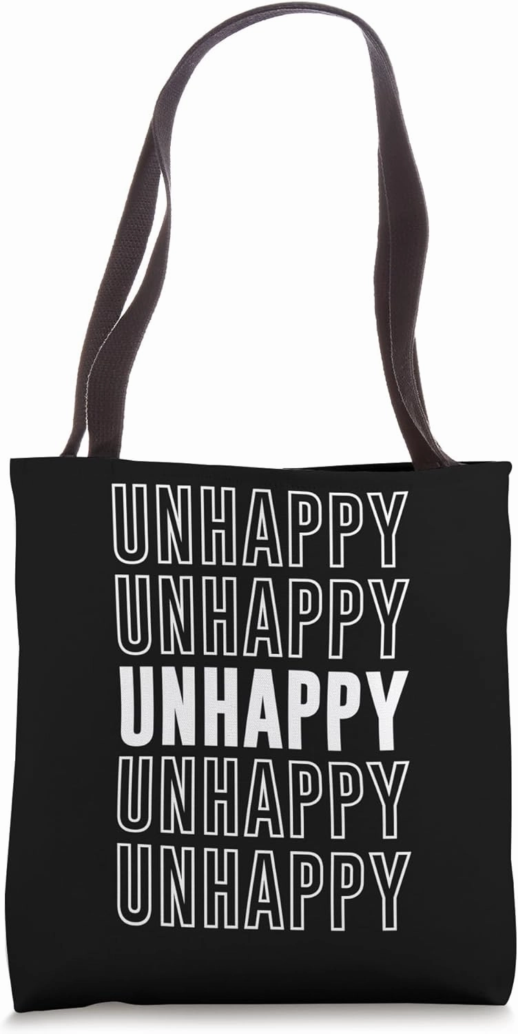Unhappy Tote Bag