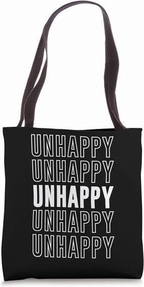 Unhappy Tote Bag