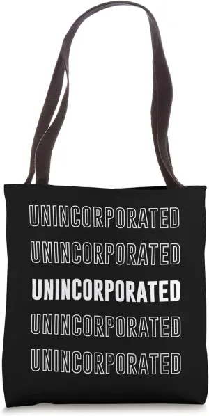 Unincorporated Tote Bag