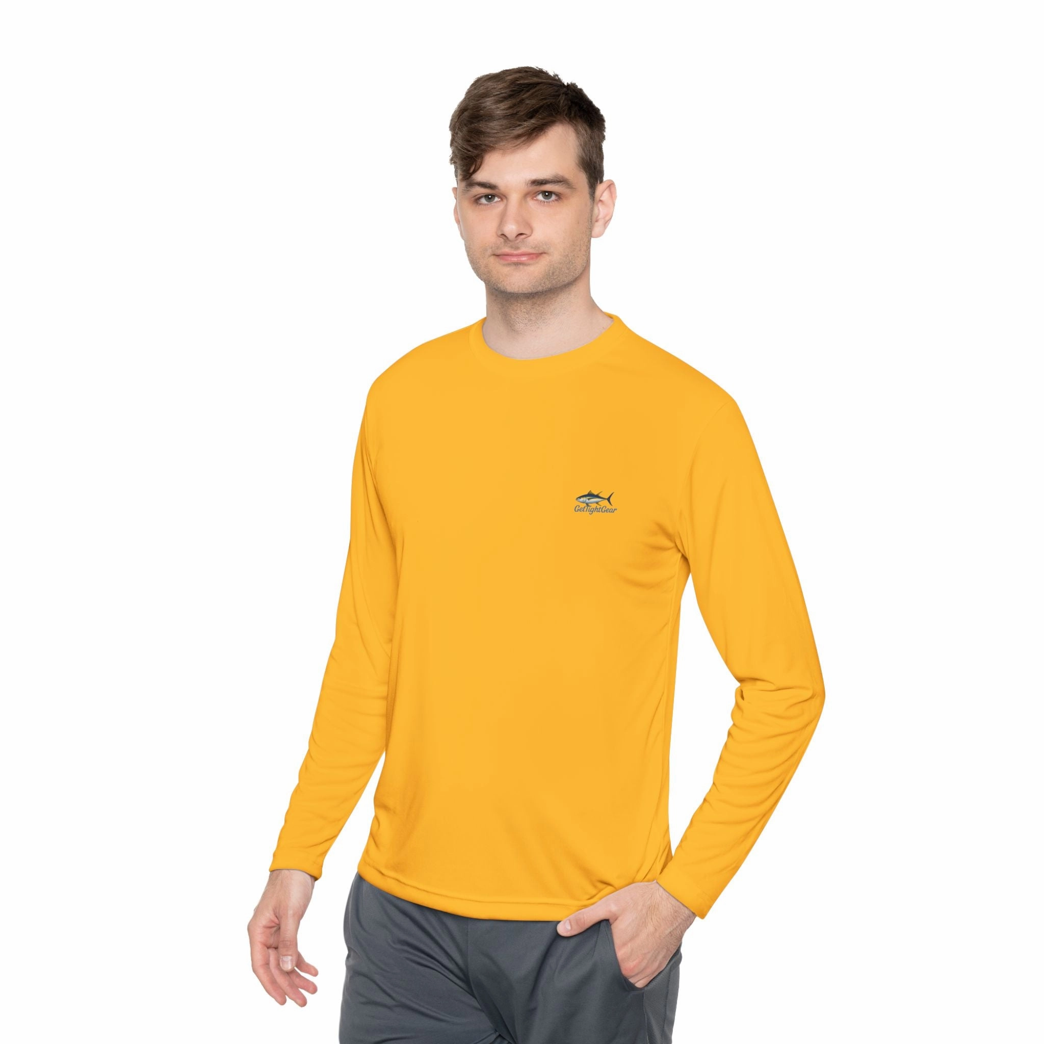 Unisex Fishing Long Sleeve Tee - "The Tug is the Drug" Fishing Apparel