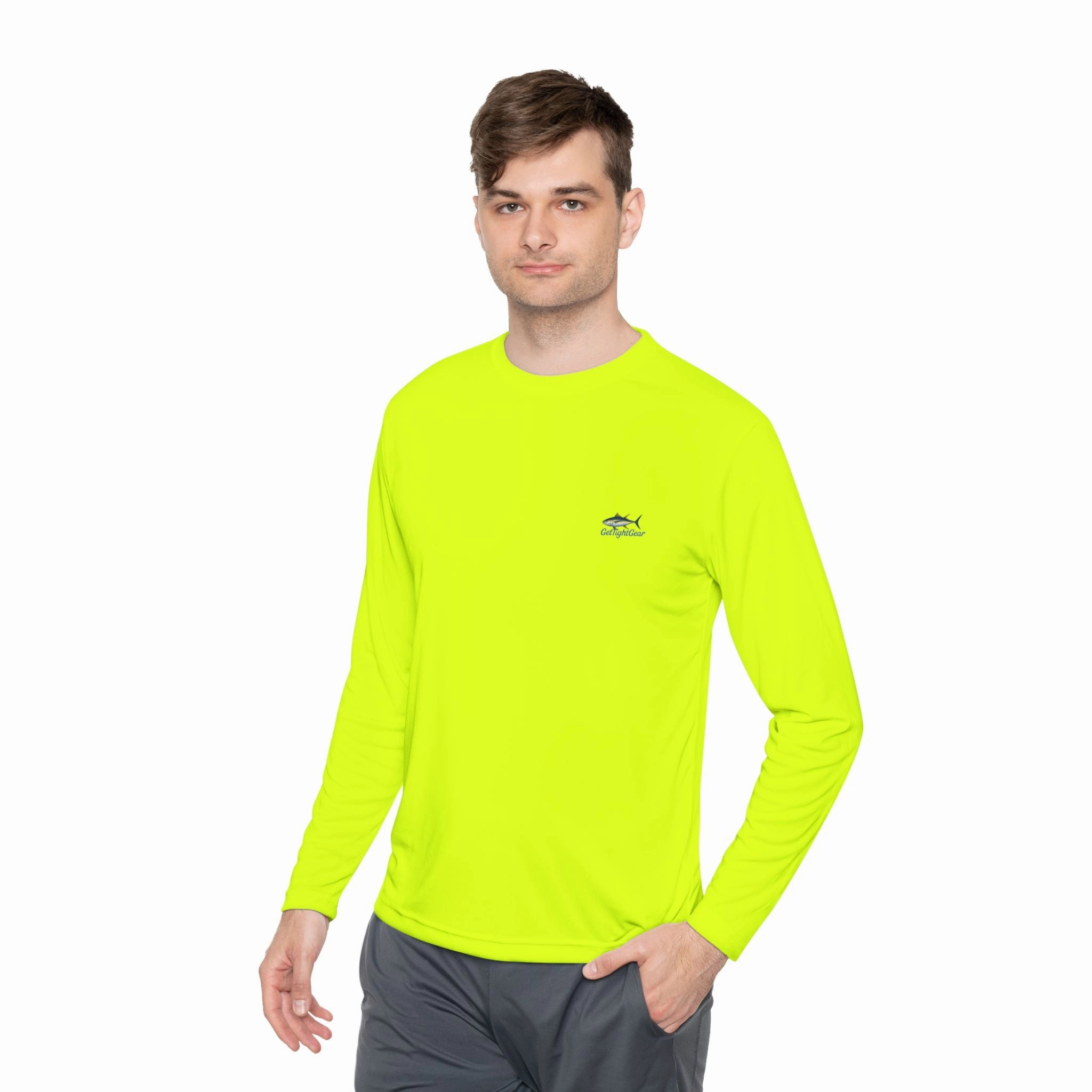 Unisex Fishing Long Sleeve Tee - "The Tug is the Drug" Fishing Apparel