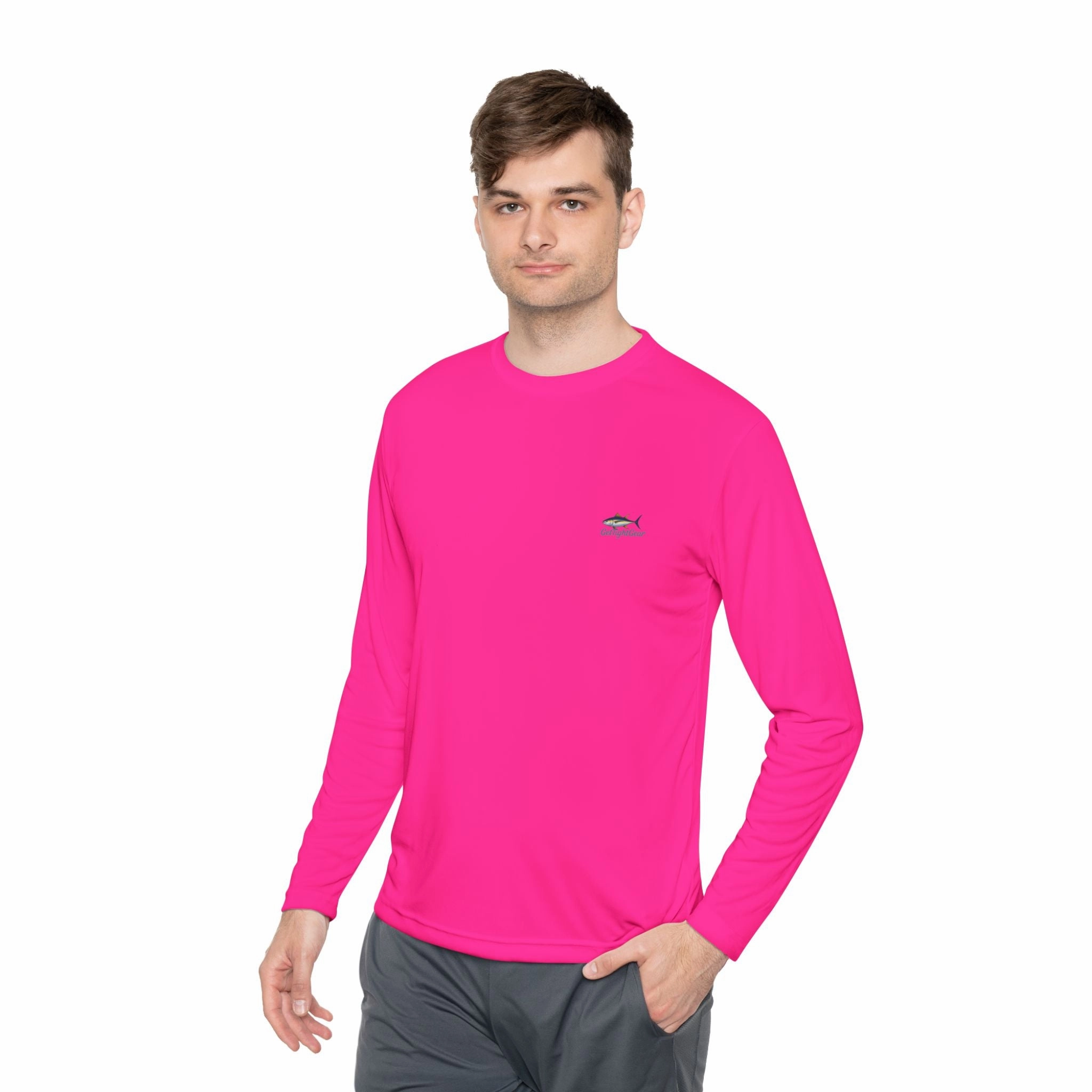 Unisex Fishing Long Sleeve Tee - "The Tug is the Drug" Fishing Apparel