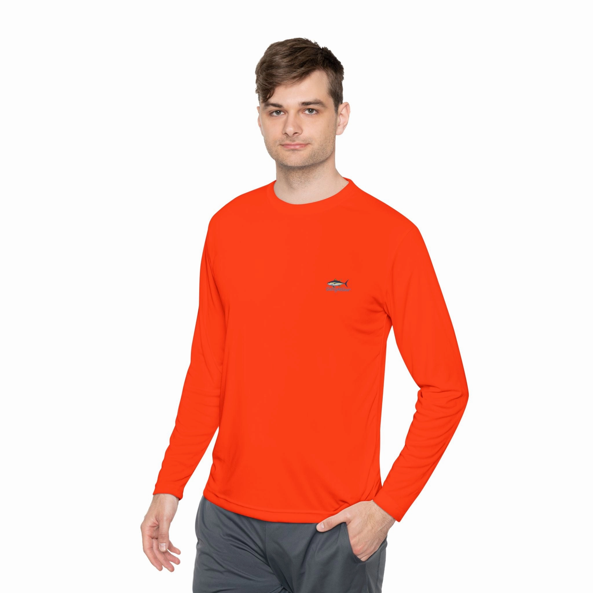 Unisex Fishing Long Sleeve Tee - "The Tug is the Drug" Fishing Apparel