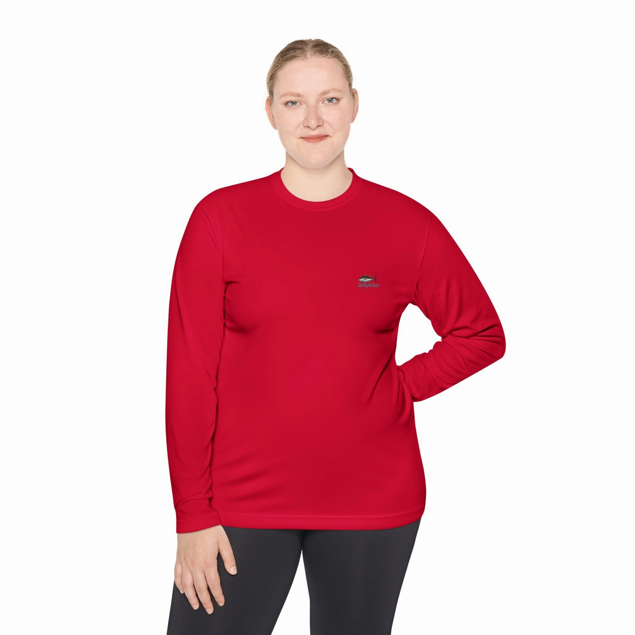 Unisex Fishing Long Sleeve Tee - "The Tug is the Drug" Fishing Apparel