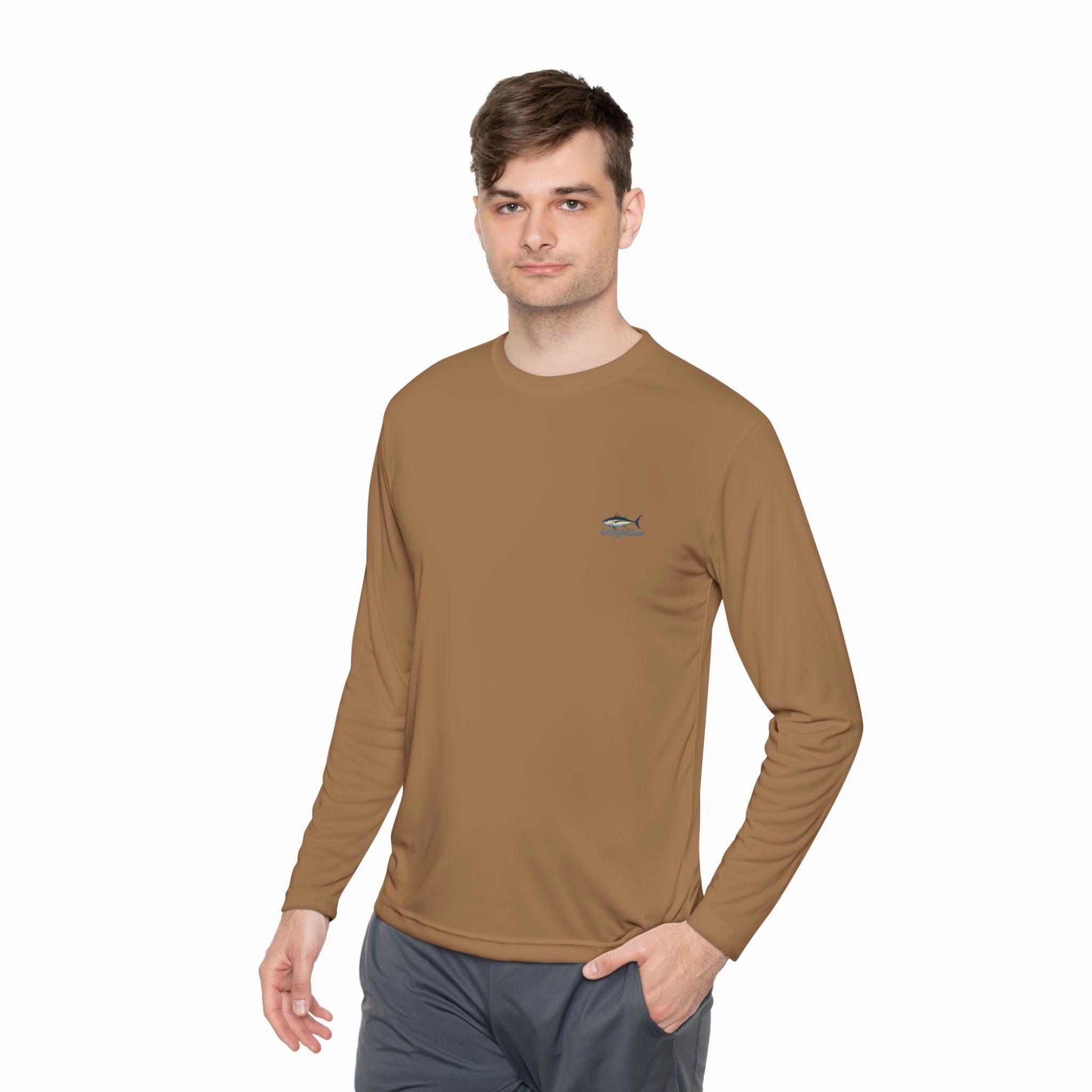 Unisex Fishing Long Sleeve Tee - "The Tug is the Drug" Fishing Apparel