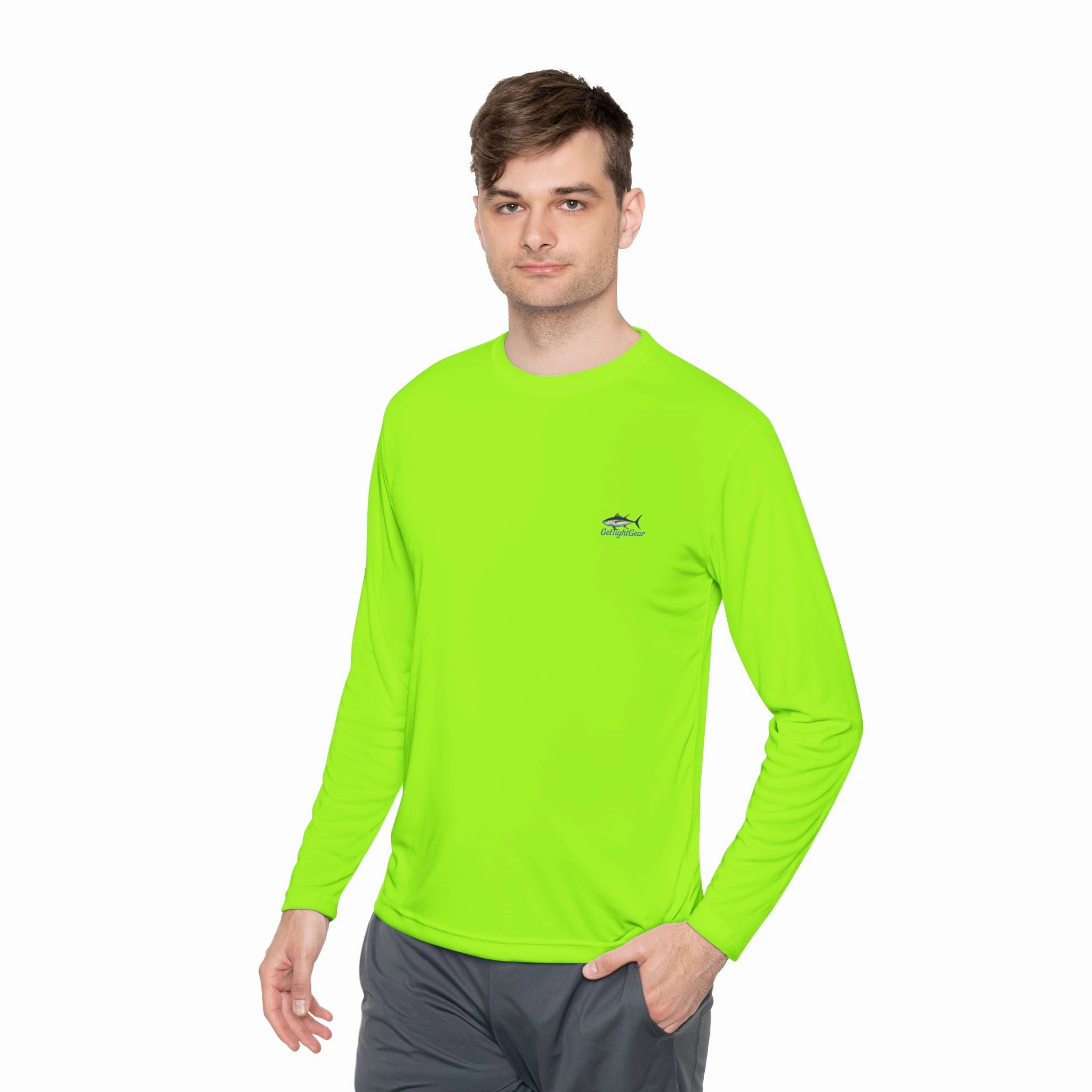 Unisex Fishing Long Sleeve Tee - "The Tug is the Drug" Fishing Apparel