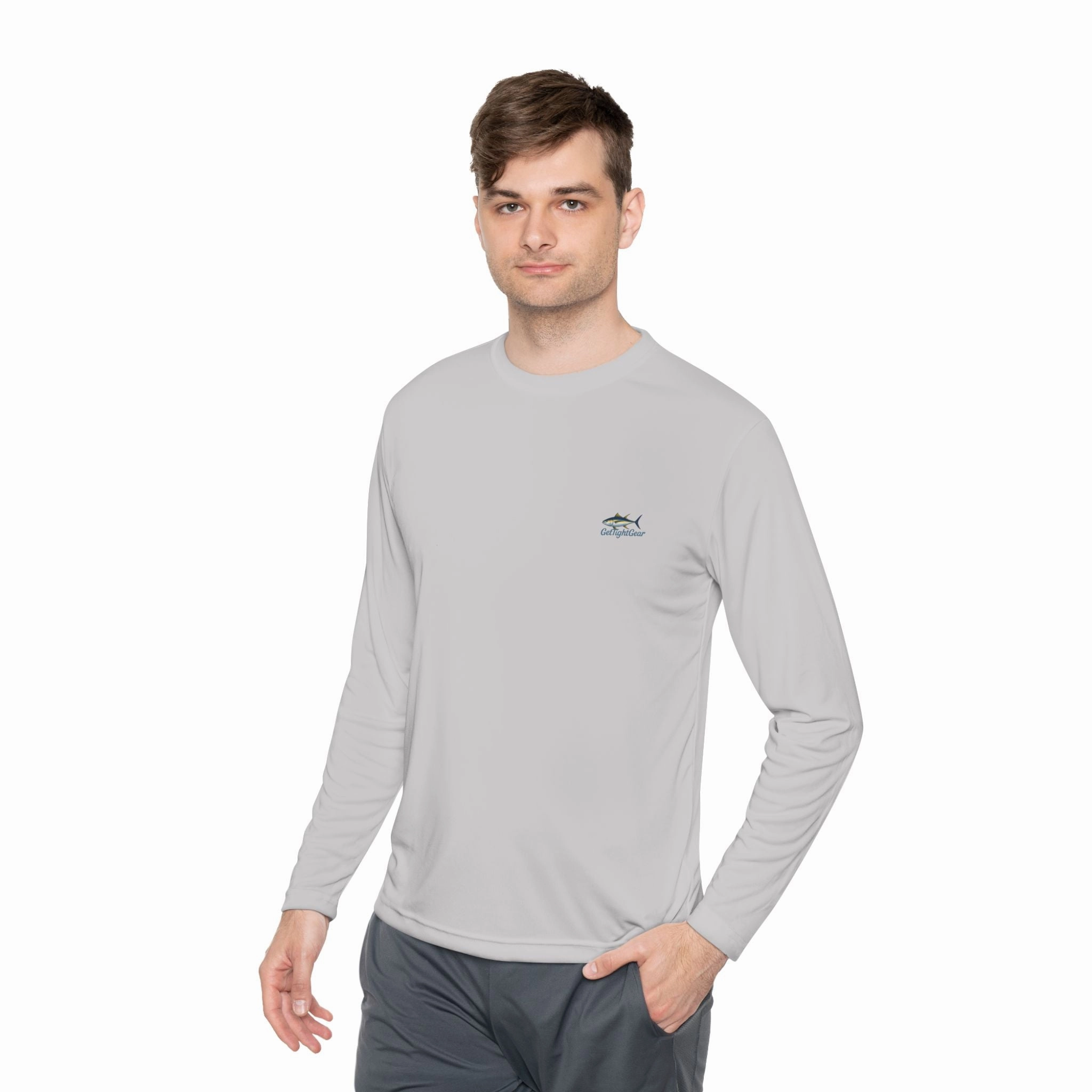 Unisex Fishing Long Sleeve Tee - "The Tug is the Drug" Fishing Apparel