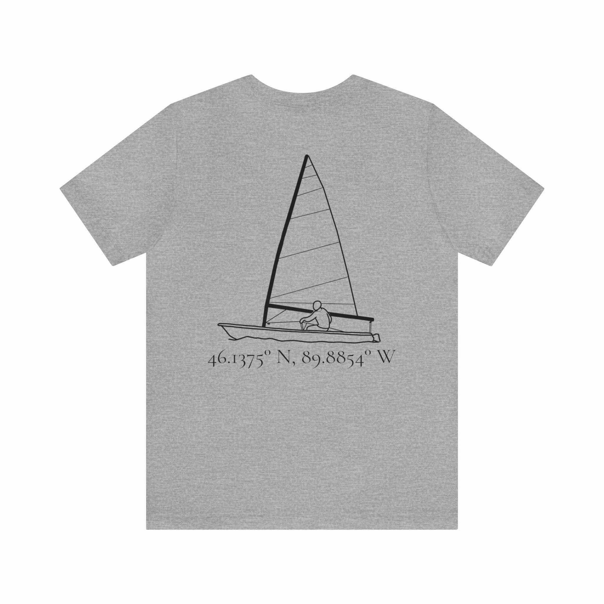 Unisex Lightweight Short Sleeve Tee - Sailing