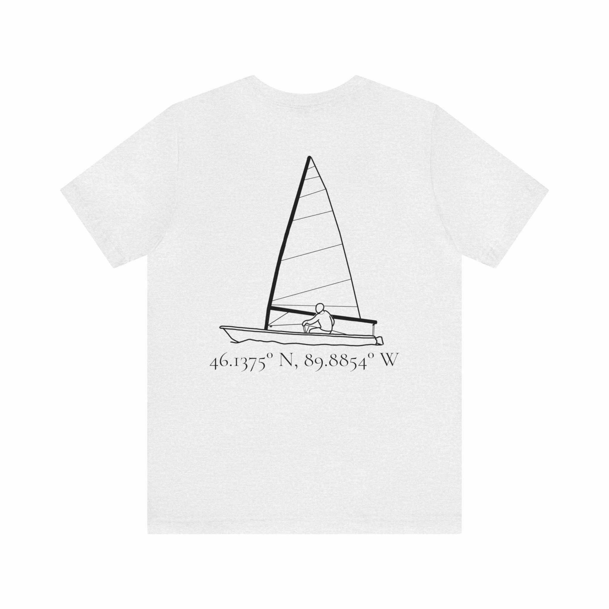 Unisex Lightweight Short Sleeve Tee - Sailing
