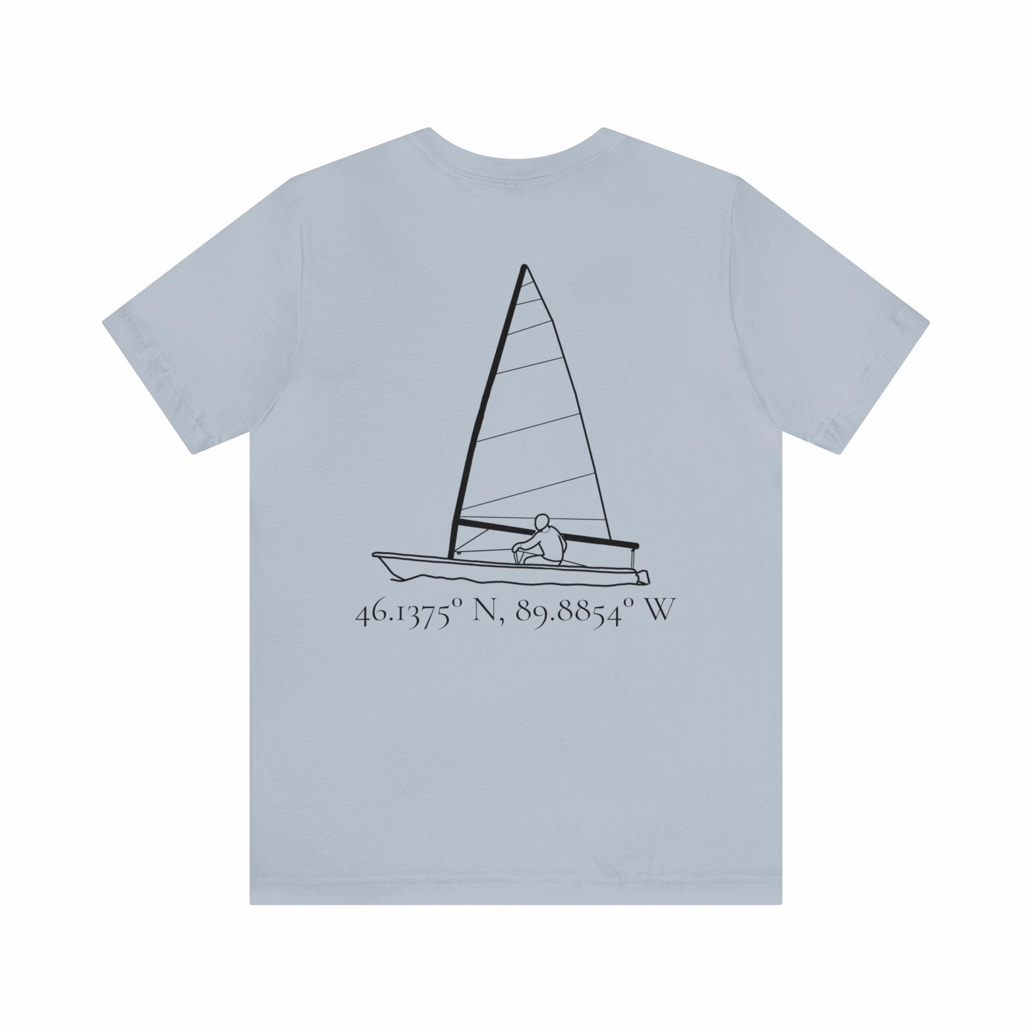 Unisex Lightweight Short Sleeve Tee - Sailing