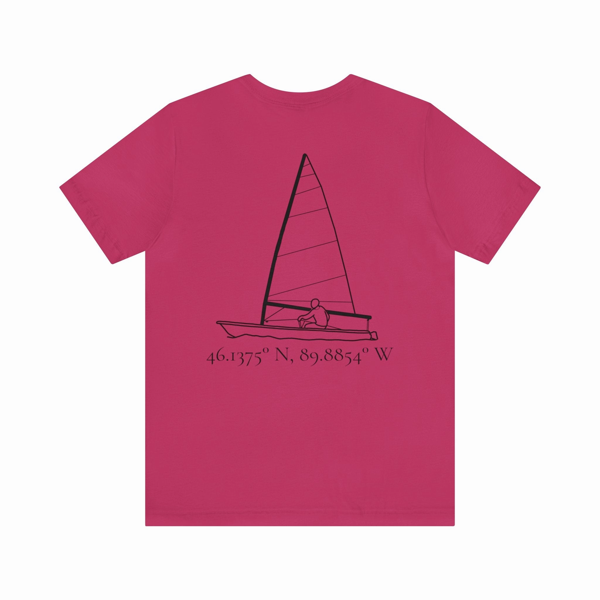Unisex Lightweight Short Sleeve Tee - Sailing