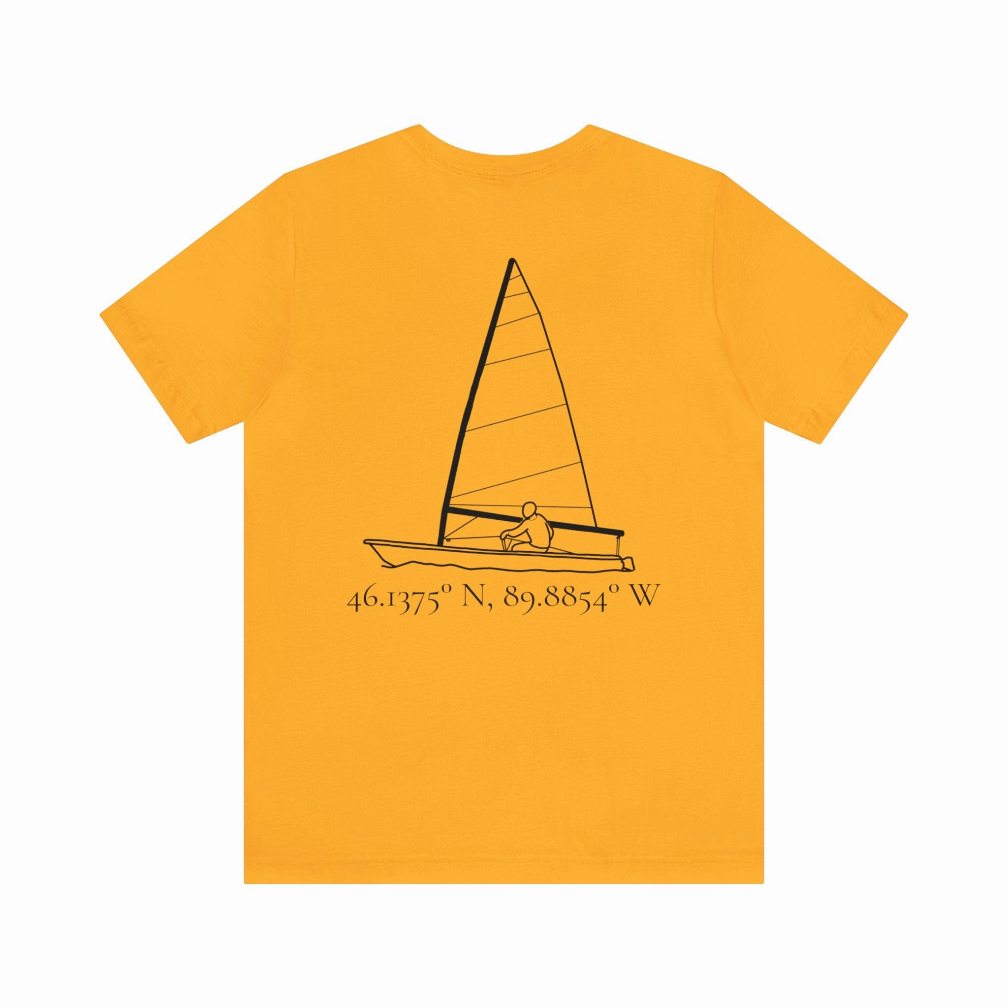 Unisex Lightweight Short Sleeve Tee - Sailing