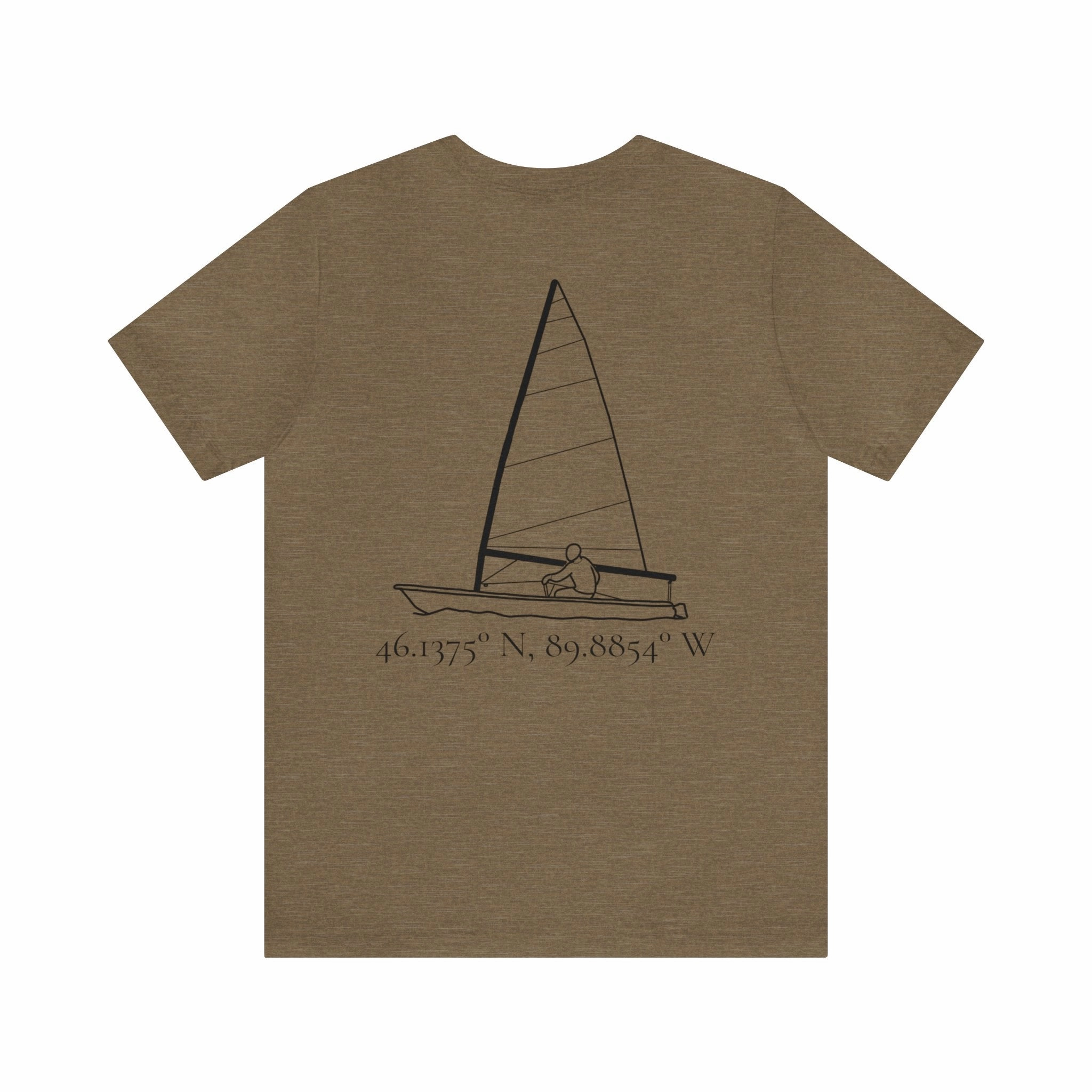 Unisex Lightweight Short Sleeve Tee - Sailing