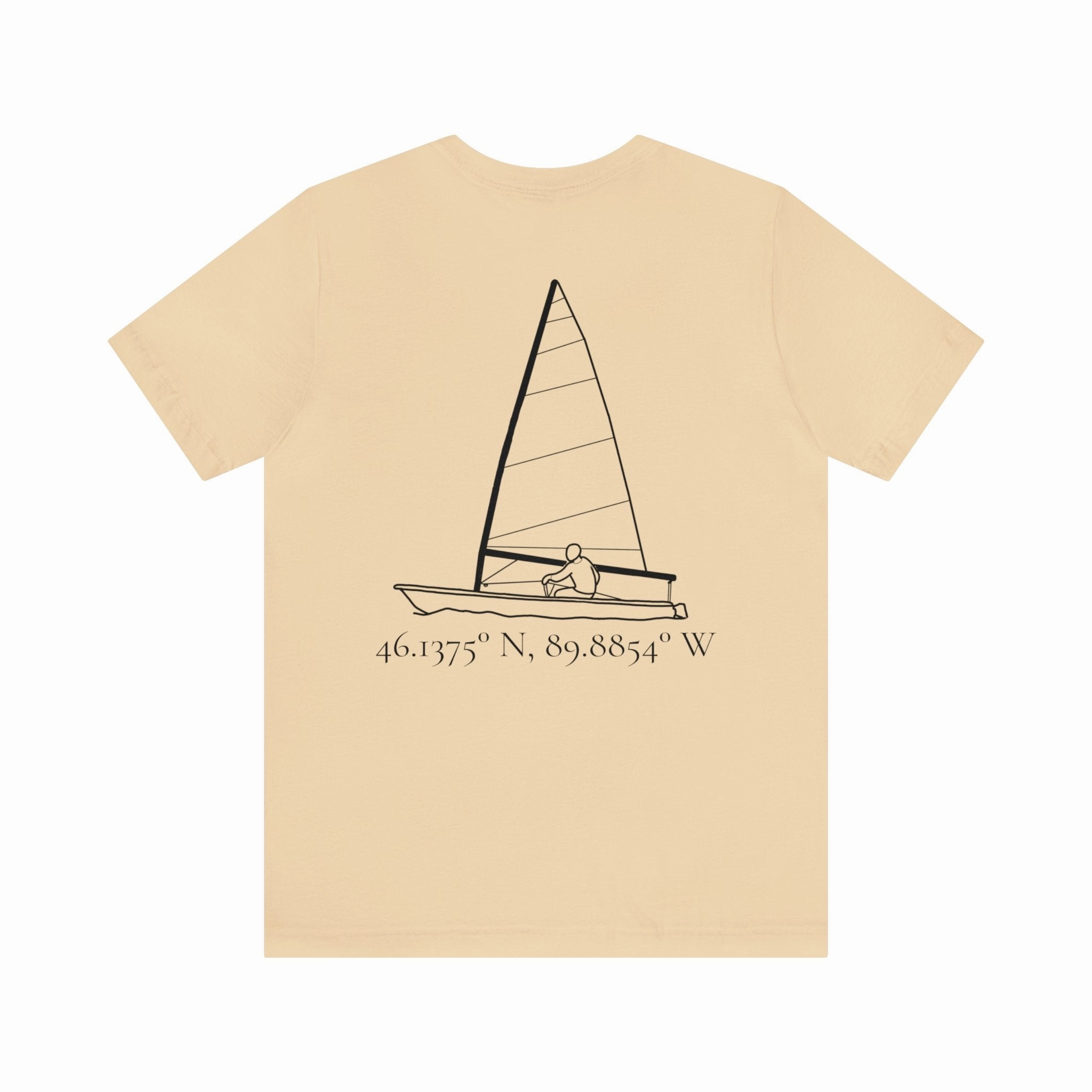 Unisex Lightweight Short Sleeve Tee - Sailing