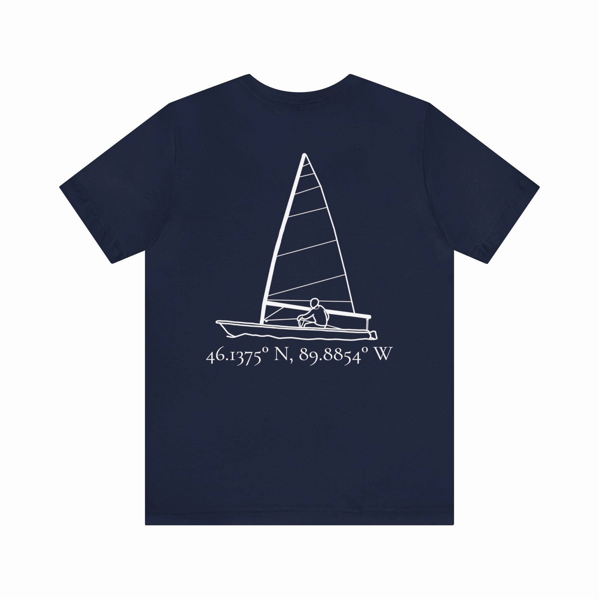 Unisex Lightweight Short Sleeve Tee - Sailing