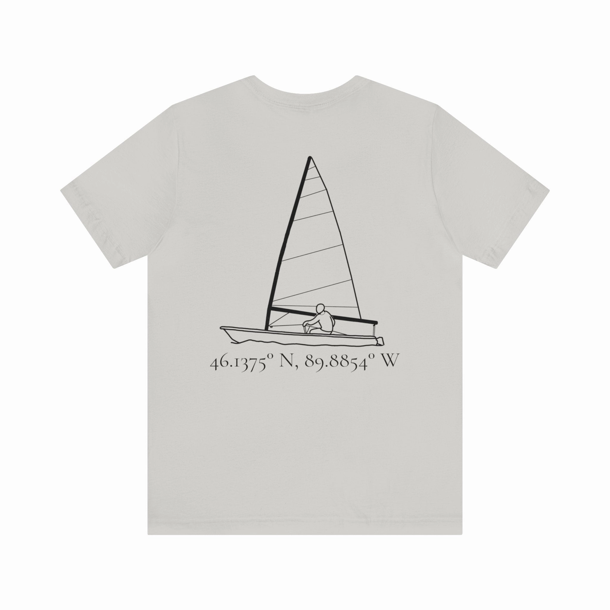 Unisex Lightweight Short Sleeve Tee - Sailing