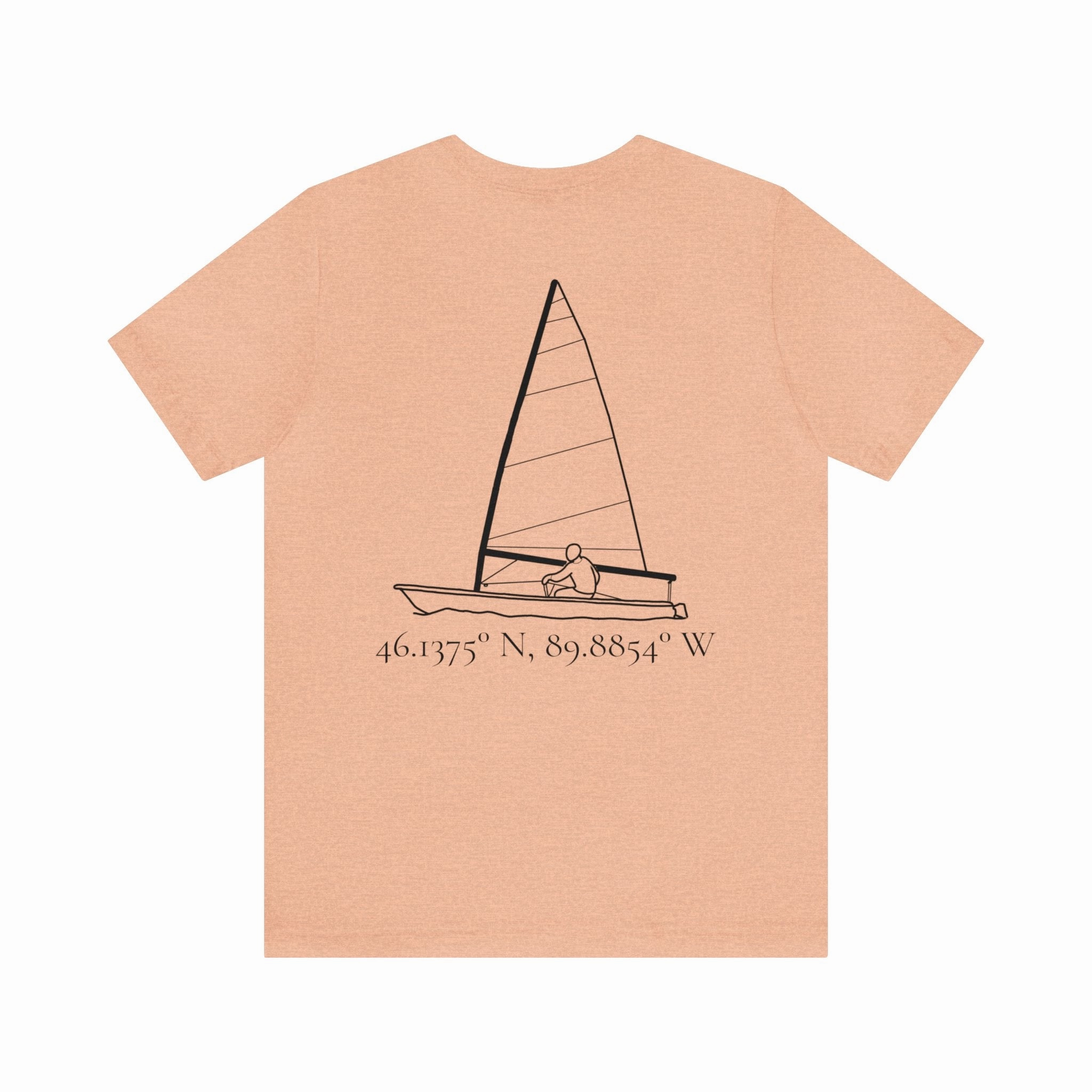 Unisex Lightweight Short Sleeve Tee - Sailing
