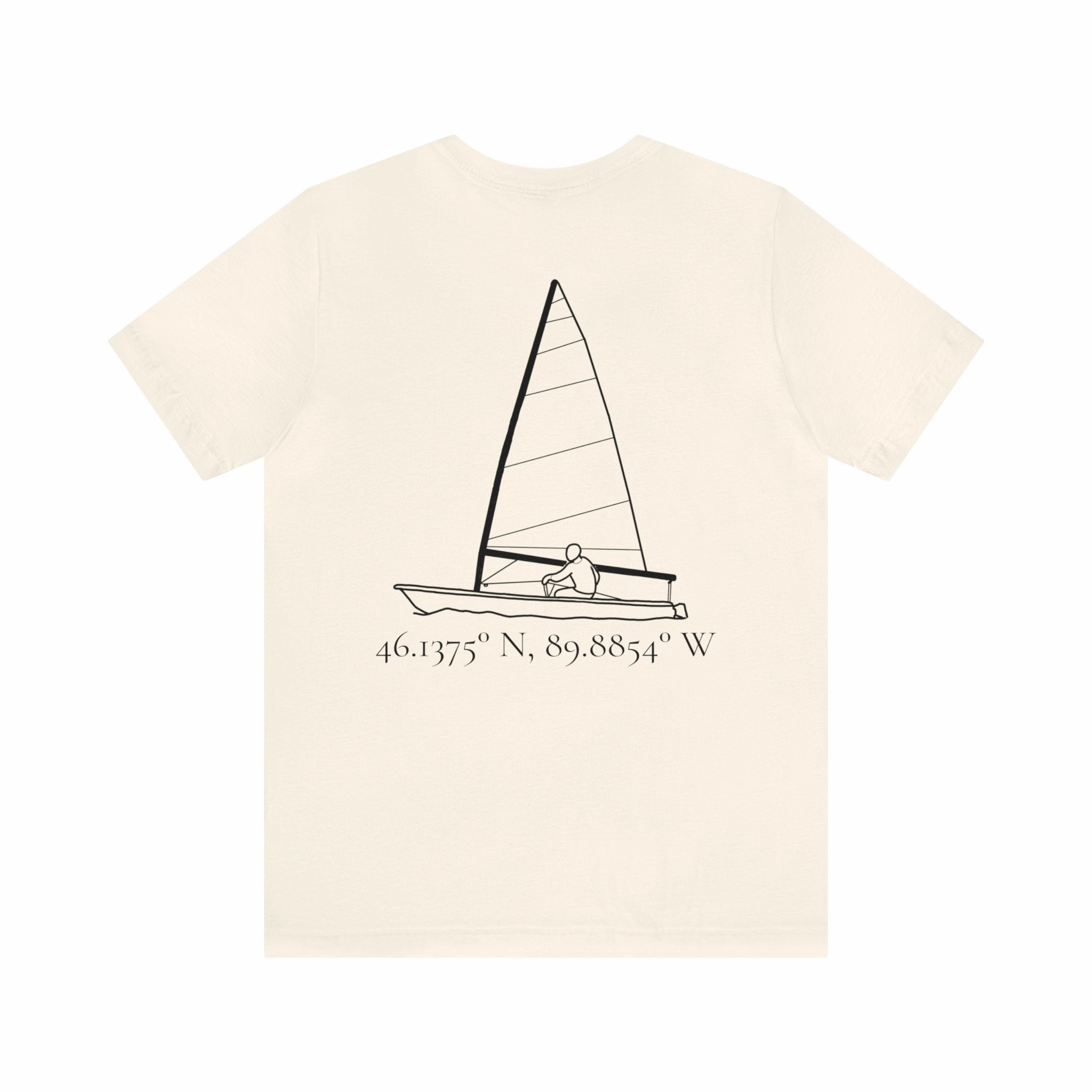 Unisex Lightweight Short Sleeve Tee - Sailing