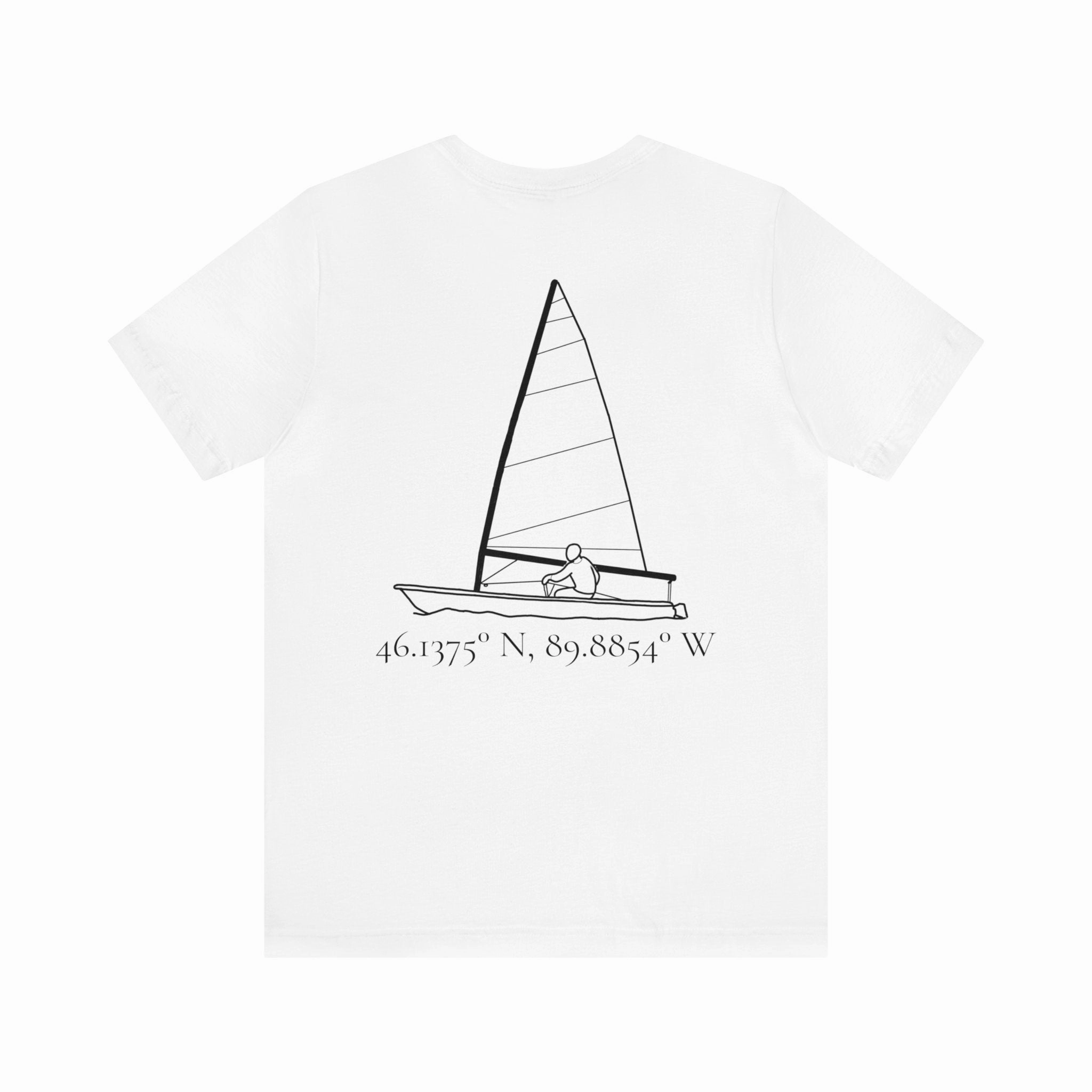Unisex Lightweight Short Sleeve Tee - Sailing