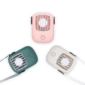 USB Rechargeable Portable Neck Fan
