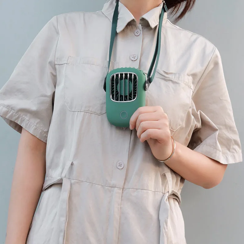 USB Rechargeable Portable Neck Fan