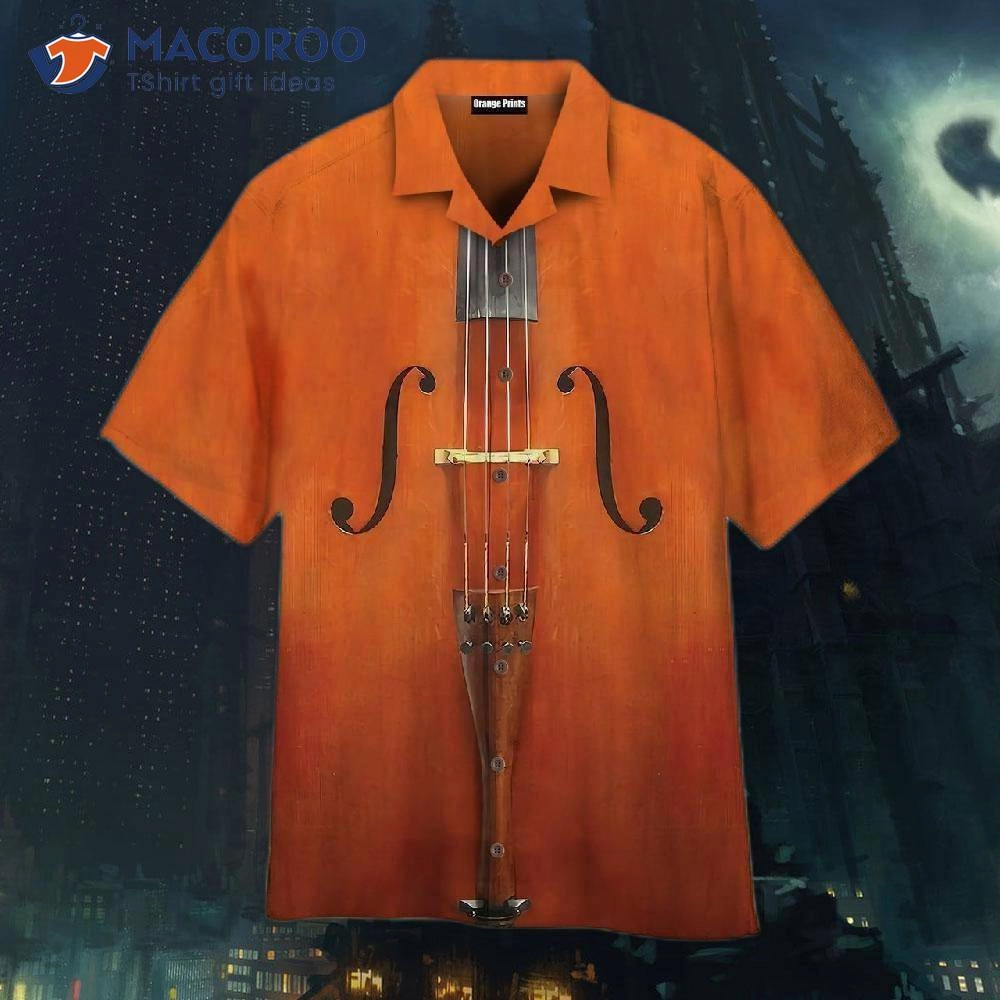 Violin, Cello, Musical Instruments, And Hawaiian Shirts