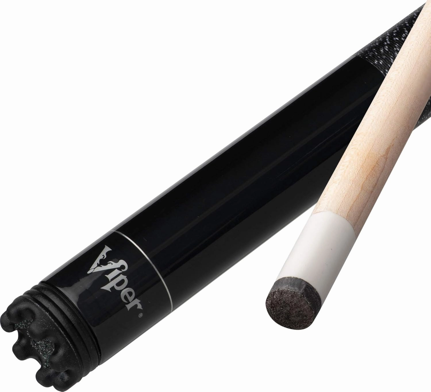 Viper Jump Shot/Break 58" 3-Piece Billiard/Pool Cue, Black