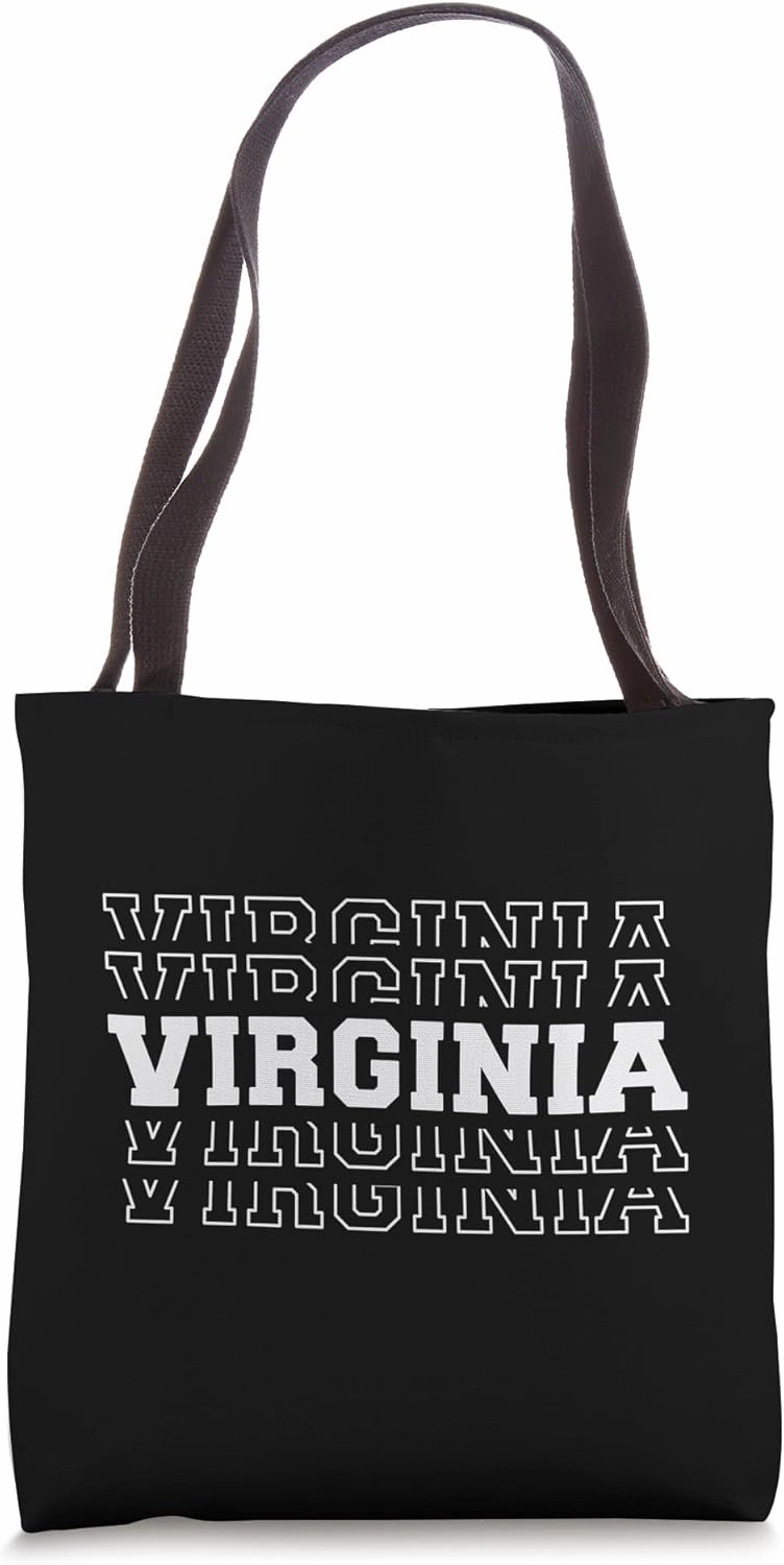 Virginia Tourism Tourist Travel Proud Virginian Tote Bag