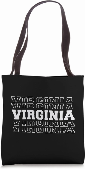 Virginia Tourism Tourist Travel Proud Virginian Tote Bag