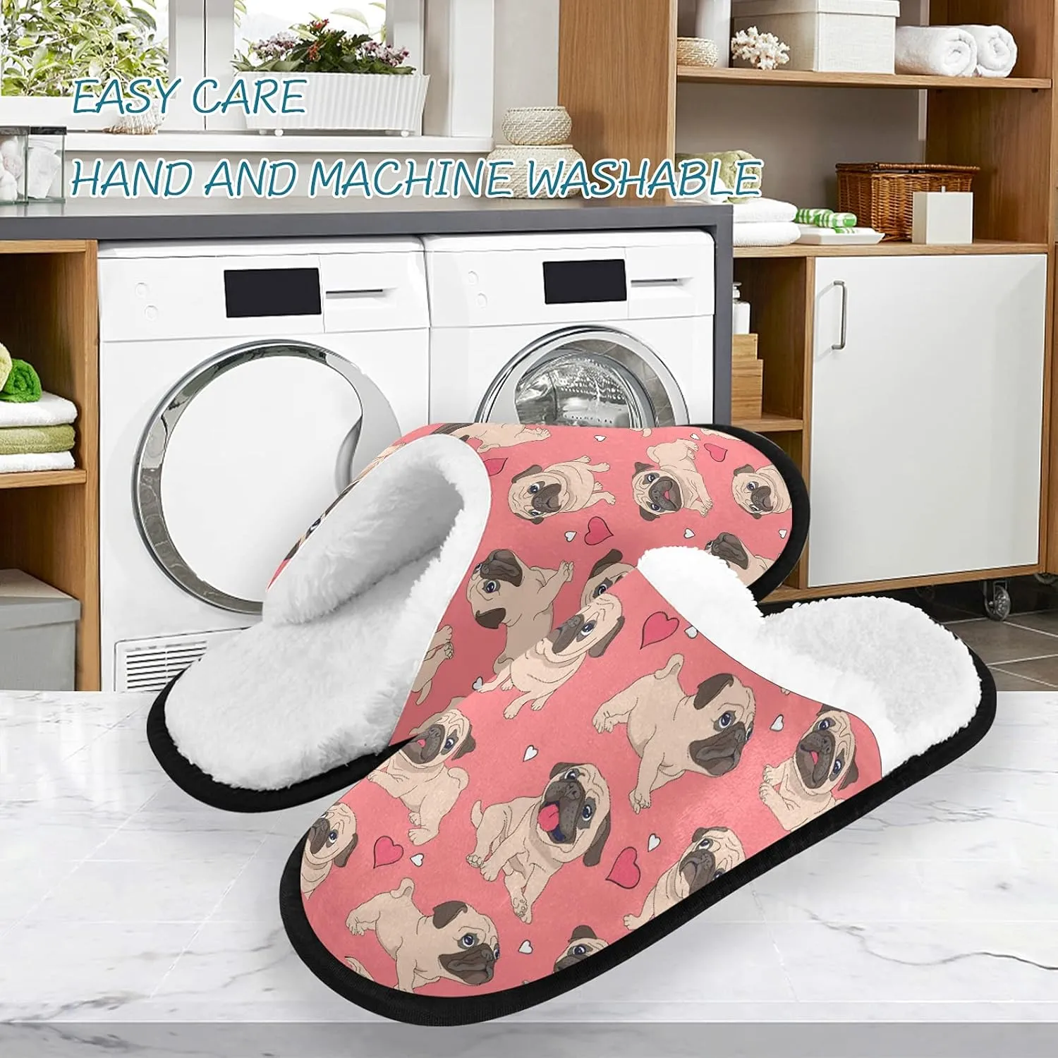 visesunny Floral Slippers Soft Memory Foam Non-Slip Indoor House Slippers Home Shoes for Bedroom Hotel Travel Spa