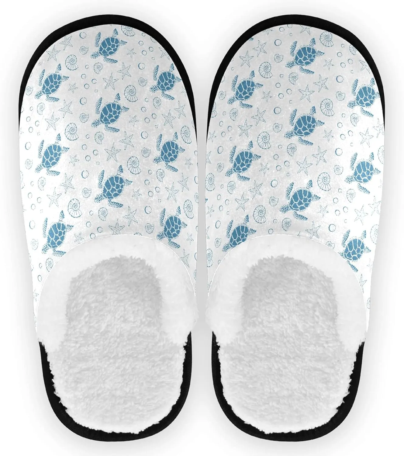 visesunny Slippers for Women Mens Stylish Foral Winter Warm Memory Foam Cotton Home Slippers Soft Plush Fleece Slip on House Slippers for Girls Indoor Outdoor Shoes