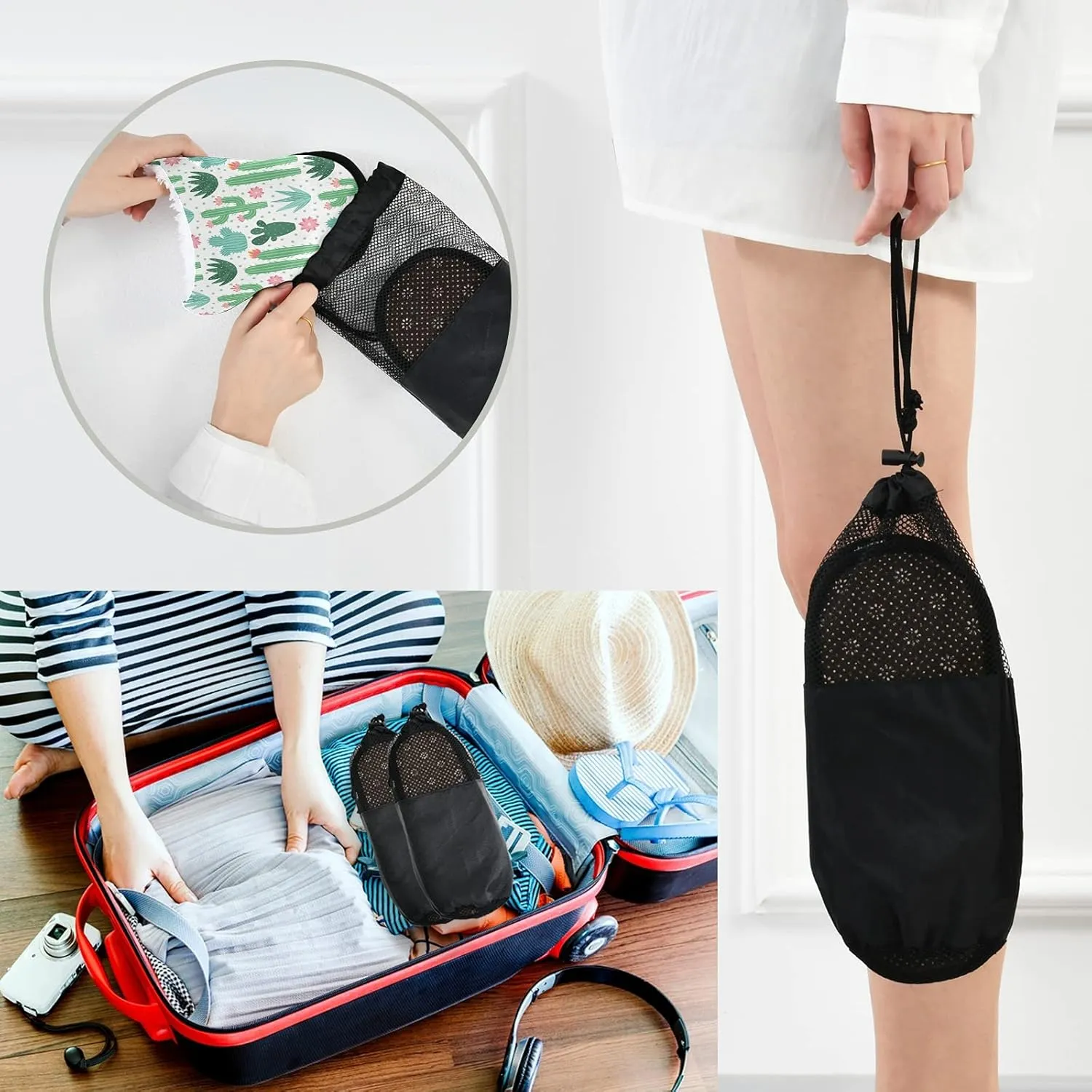 visesunny Slippers for Women Mens Stylish Foral Winter Warm Memory Foam Cotton Home Slippers Soft Plush Fleece Slip on House Slippers for Girls Indoor Outdoor Shoes