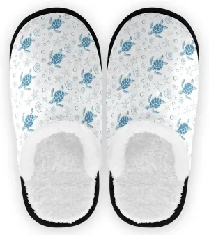 visesunny Slippers for Women Mens Stylish Foral Winter Warm Memory Foam Cotton Home Slippers Soft Plush Fleece Slip on House Slippers for Girls Indoor Outdoor Shoes