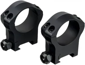 WARNE 7215M Mountain Tech Scope Mounts, 7075/T6 Aluminium, Fits Picatinny Rails, 30mm Scope Rings, High Matte