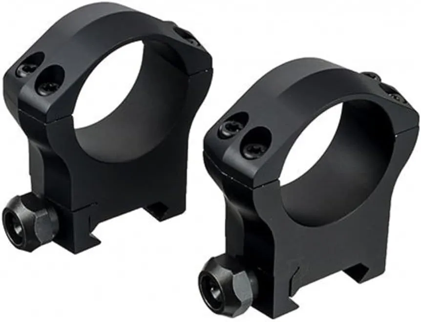 WARNE 7215M Mountain Tech Scope Mounts, 7075/T6 Aluminium, Fits Picatinny Rails, 30mm Scope Rings, High Matte