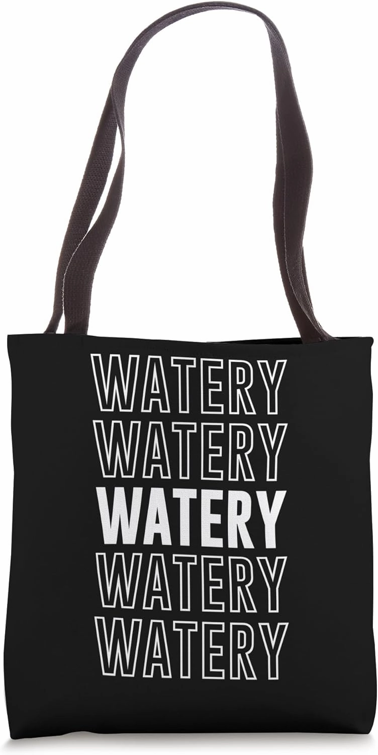 Watery Tote Bag