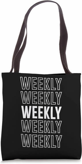 Weekly Tote Bag