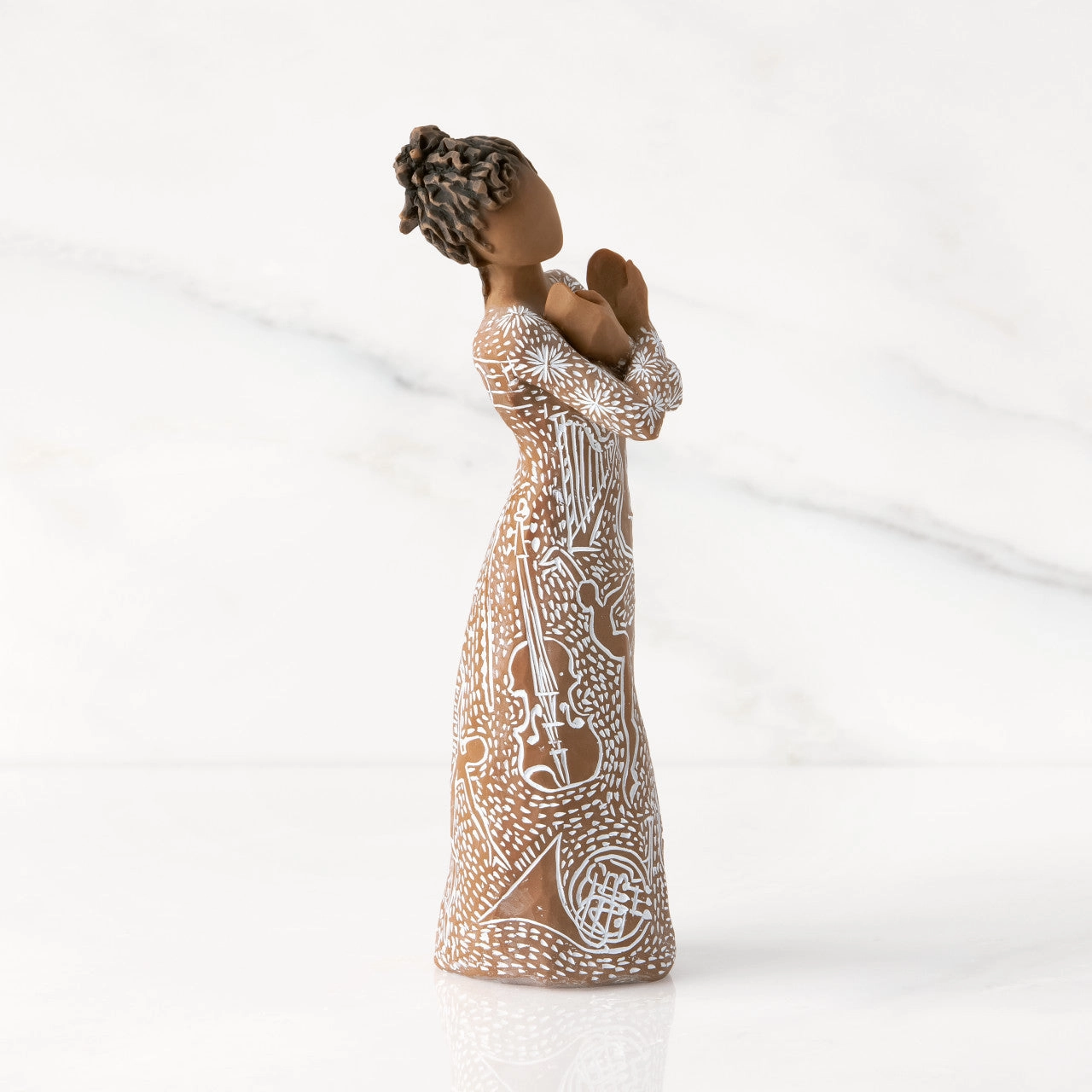 Willow Tree® Music Speaks Darker Skin Figurine by Demdaco
