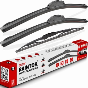 Windshield Wiper Blades Replacement for 2017-2023 GMC Acadia Original Factory Quality Front Rear Wipers Blade Set for My Car - 24" 20" 10" (Pack of 3)