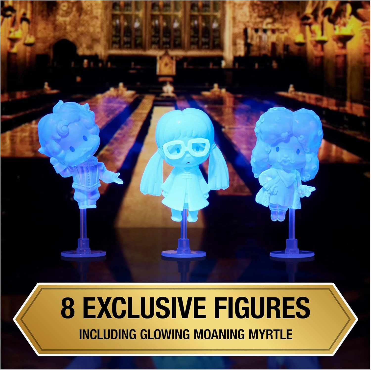 Wizarding World Harry Potter, Micro Magical Moments Glow in The Dark Advent Calendar 2024, 24 Surprise Toys, Christmas Countdown Calendar for Ages 6 